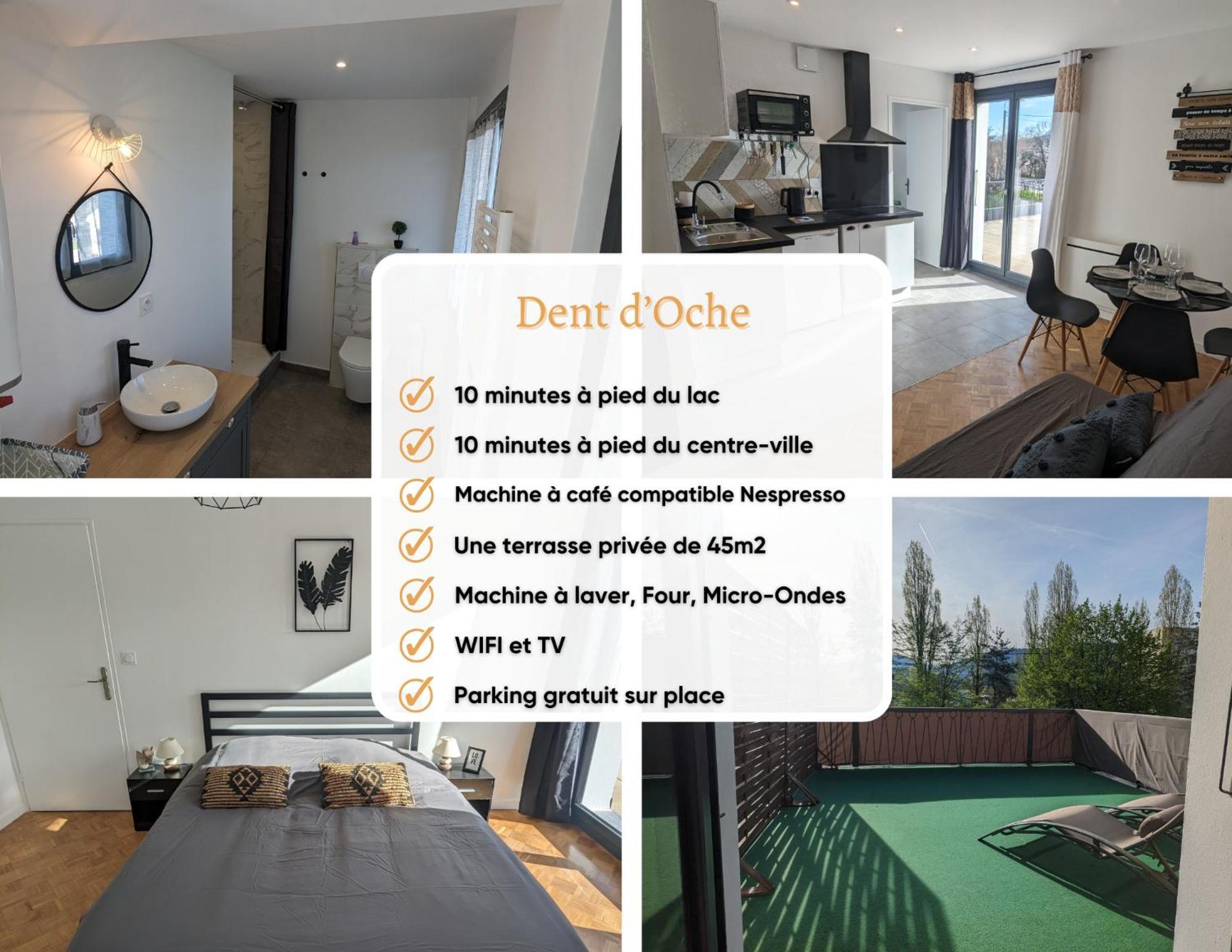 شقة Cosy Et Moderne - Dent D'Oche تونو لي با المظهر الخارجي الصورة